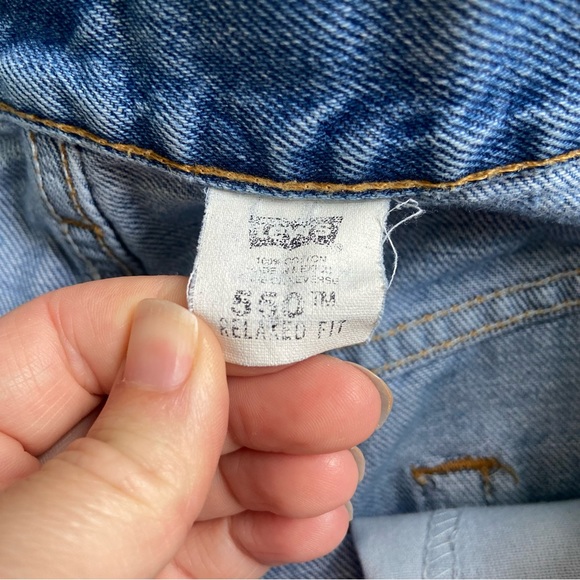 Levi’s 550 36 x 32 Relaxed Fit Mens Jeans - Picture 6 of 7